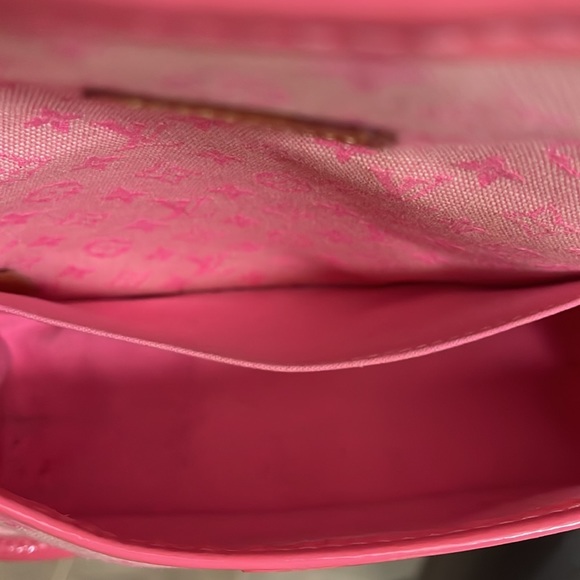 SOLD~Pink Mary Kate Monogram Pouch - Picture 16 of 16